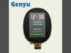 4.3 pollici TFT LCD con schermo tattile capacitivo 480x800 punti interfaccia RGB a 40 pin