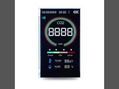 Display a sette segmenti a 4 cifre nero 37PIN per rilevatore di CO2