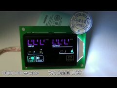 2.2 pollici VA LCD Display 7 segmenti numeri bianchi PIN Connetto per termostato