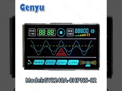 Segmenti di colore Bianco retroilluminazione VA LCD Display 40 PIN Per dispositivi medici