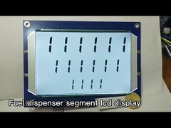 4.8V Display LCD elettronico 664 Dispenser di Fule TN Segmento 130PIN Bianco retroilluminazione