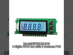 HT1621 Display LCD a 4 cifre a 7 segmenti FSTN Con retroilluminazione bianca