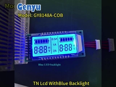 Moduli LCD a segmento TN Display LCD a 6 cifre retroilluminazione blu