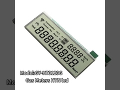 Display LCD di taglia personalizzata, contatori di gas HTN, schermo LCD riflettente positivo 78x30mm