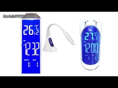 Schermo LCD personalizzato HTN Segmento Blu Zebra Bianco Riflettore per lampada da scrivania