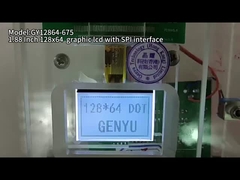 1.88 pollici 128x64 Dot Matrix LCD Display Module FSTN Bianco 14PIN SPI Interfaccia