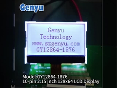 2.15 pollici 128x64 Display LCD COG Dot Matrix FSTN ST7567 Tipo di presa 10PIN