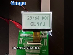 2.9 pollici 128x64 Display LCD grafico FSTN Nero Bianco Trasflettivo Interfaccia SPI 18PIN