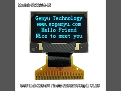 Tipo di matrice 0,96 pollici schermo OLED 128x64 pixel SSD1306 30pin FPC di saldatura