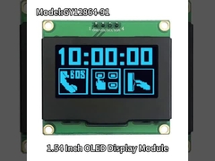 SSD1309 1.54 Inch OLED Screen Blu Piu' grande PCB Board 128x64 I2C OLED Display