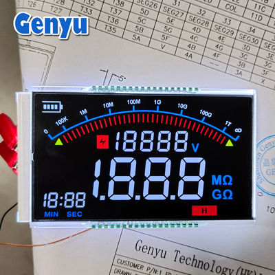 Un buon prezzo. Segmenti di colore schermo nero Display LCD VA in linea