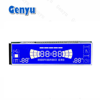 Un buon prezzo. Display LCD di design personalizzato STN Segmento Blu 30PIN per la macchina da pulizia in linea