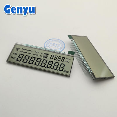 Un buon prezzo. Display LCD di taglia personalizzata, contatori di gas HTN, schermo LCD riflettente positivo 78x30mm in linea