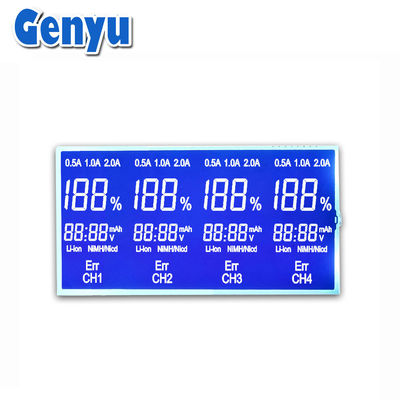 Un buon prezzo. Display LCD blu a 7 segmenti Display LCD negativo per caricatore in linea