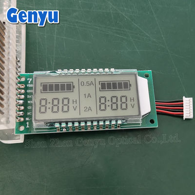 Un buon prezzo. Moduli LCD a segmento TN Display LCD a 6 cifre retroilluminazione blu in linea
