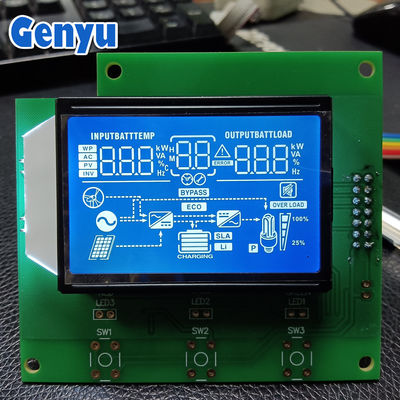 Un buon prezzo. Display LCD a 7 segmenti HTN Bianco su chip blu AIP31621 in linea