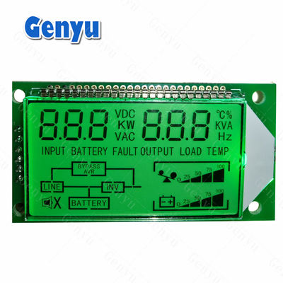 Un buon prezzo. Display LCD segmento personalizzato TN Display LCD positivo PIN Connetto per UPS in linea
