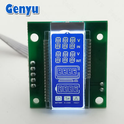 Un buon prezzo. RoHS 14 Segment LCD Display HTN Sfondo blu Sfondo bianco SMT_HT1621 in linea