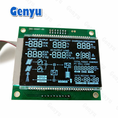 Un buon prezzo. Display LCD VA segmentato pannello nero retroilluminazione bianca modulo HT1623 COB+PIN in linea