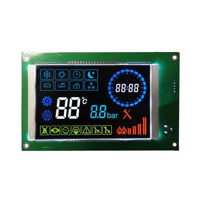 Un buon prezzo. Modulo di visualizzazione LCD a segmento VA Chip a bordo Icone colorate 5,0V Alto contrasto in linea