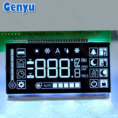 Un buon prezzo. Display LCD a 3 cifre Tipo VA Bianco su Nero PIN Connetto per Switch Smart Home in linea