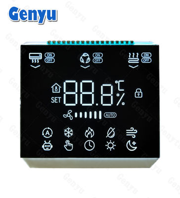 Un buon prezzo. 3.5 pollici Forma quadrata VA 3 cifre Settosegmento Display 19 PIN Termostato Display LCD in linea