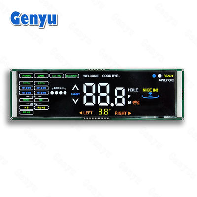 Un buon prezzo. Display LCD VA nero a sette segmenti schermo LCD 5V per attrezzature da golf in linea