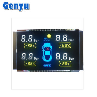 Un buon prezzo. Modulo di schermo nero LCD segmentato VA COB+PIN per la pressione dei pneumatici delle automobili in linea