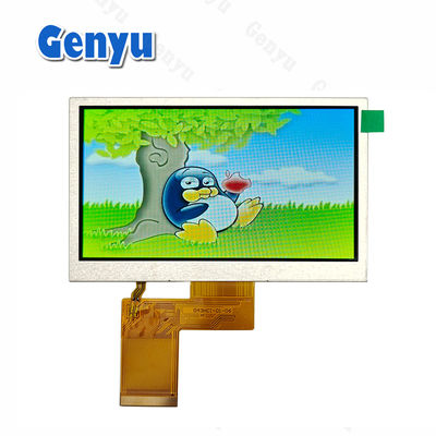 Un buon prezzo. 4Display LCD TFT da 0,3 pollici 480x272 Risoluzione RGB 40PIN FPC Bianco normale in linea