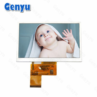 Un buon prezzo. Display LCD TFT da 5 pollici TN Trasmettitore 800x480 Risoluzione 40PIN Parallelo RGB 24 Bit in linea