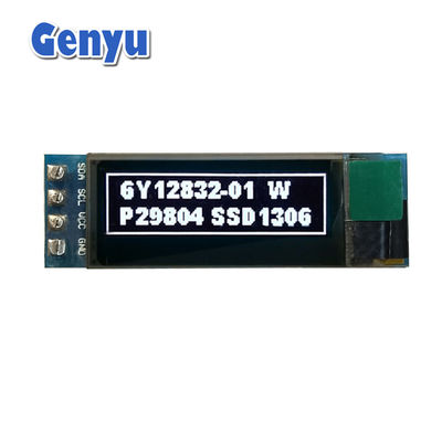Un buon prezzo. Modulo display OLED bianco da 0,91 pollici 128x32 Dots SSD1306 4PIN Interfaccia I2C in linea