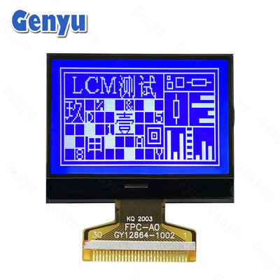 Un buon prezzo. 1.9 pollici STN Blu 128x64 Display LCD 30PIN FPC 8-Bit parallelo per distributore d'acqua in linea