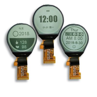 Un buon prezzo. 1.3inch GY128128-23 Round LCD Module 4-Spi FSTN Custom Monochrome Dot Matrix Clock COG LCD Screen 128x128 Circle Display in linea