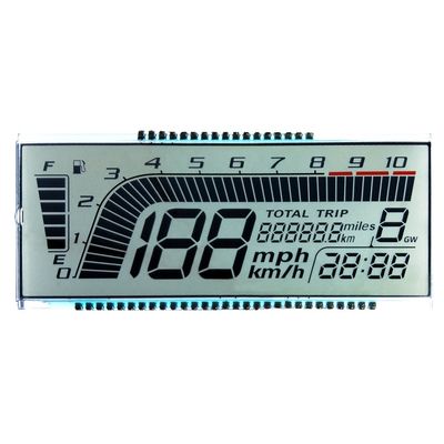 Un buon prezzo. HTN Custom E-bike LCD Display Monochrome 46 Pin Transflective 7 Segment LCD Screen with 6 O'clock Viewing Angle in linea