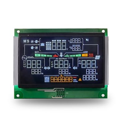 Un buon prezzo. Schermo LCD nero VA -20-70C con display digitale a 7 segmenti per inverter solare e driver IC CS1621 in linea