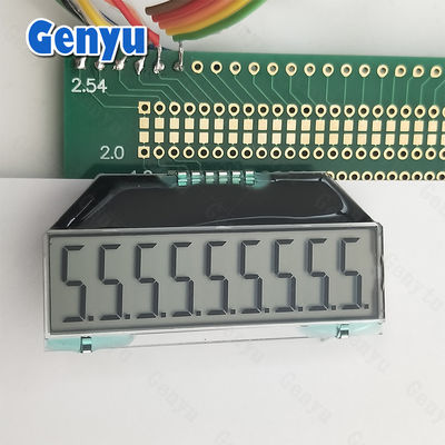 Display LCD TN segmentato COG PIN senza retroilluminazione per contatori d'acqua