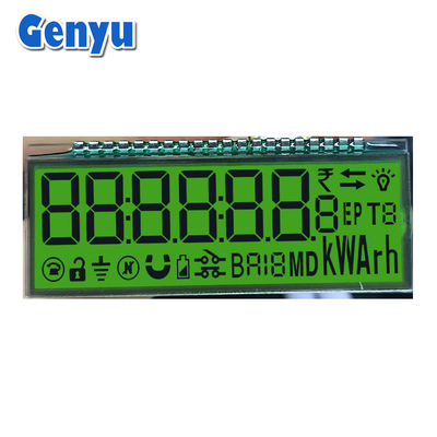Un buon prezzo. Display LCD compatto personalizzato STN senza retroilluminazione 20PIN 7 segmenti schermo per metri in linea