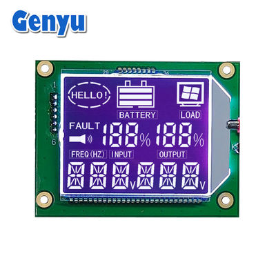 Un buon prezzo. Display LCD segmentato BTN Digiti bianchi negativi HT1621 Driver PIN Connect in linea