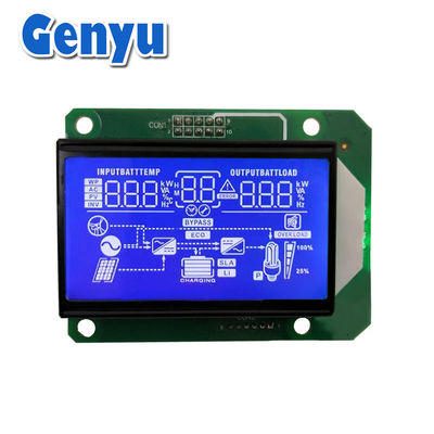 Un buon prezzo. Segmento negativo HTN Display LCD Blu Modulo LCM Bianco Riflusso Per Invertitore Solare in linea