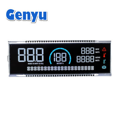Un buon prezzo. 4.5 pollici pannello LCD tipo VA 7 14 segmento display LCD per lo stoccaggio di energia portatile in linea