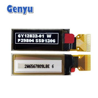 Un buon prezzo. Piccolo display OLED 0,91' 128x32 punti Bianco 14PIN SSD1306 Interfaccia I2C in linea