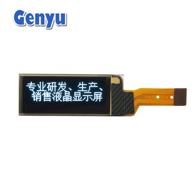 Un buon prezzo. 0Display OLED da.91 pollici Bianco 128x32 Punti Interfaccia SPI Tipo Socket 15 pin in linea