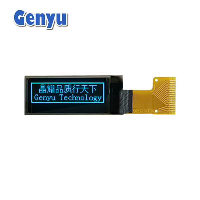 Un buon prezzo. Blu Display OLED da 0,91 pollici 128x32 pixel SSD1306 Driver 15pin Soldering FPC in linea