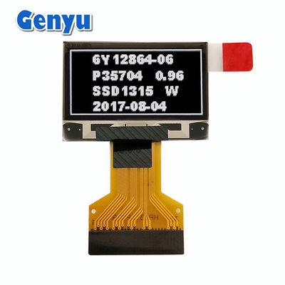Un buon prezzo. Grafica bianca Display OLED da 0,96 pollici 128*64 punti 0.5mm 30 pin FPC Connector in linea