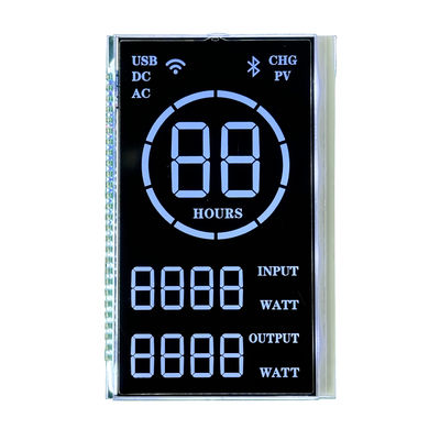 Un buon prezzo. 7 segmenti VA Nero LCD Personalizzazione Display negativo 5V 27PIN in linea
