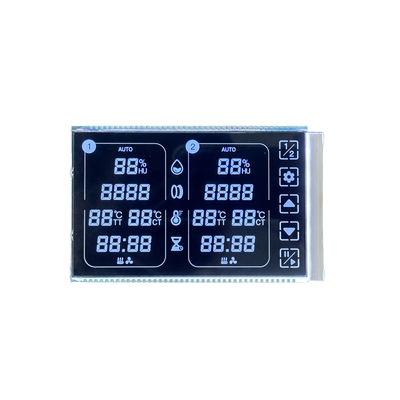 Un buon prezzo. Dimensione personalizzata 3.3V VA Touch Screen LCD Segmento Display Digiti Bianchi 78PIN in linea