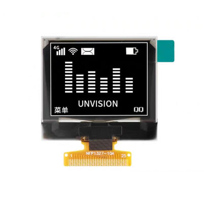 Un buon prezzo. 1Display OLED da 32 pollici Bianco 128x96 Risoluzione 25 pin Soldering FPC Interfaccia multifunzione in linea