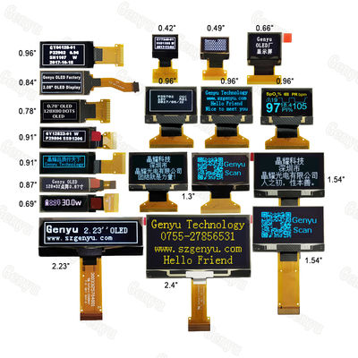 Un buon prezzo. 128X64 OLED Customized Fpc Spi i2c Micro Monochrome 0.91 0.96 Oled Display Small Lcd Screen Module Panel Mini 128X32 0.96 in linea