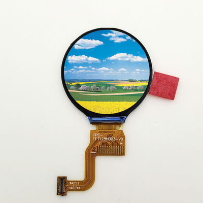 Un buon prezzo. 4SPI Interface 1.3 inch Tft Lcd 240X240Dots Ips Gc9A01 14Pin Zip Fpc Round Lcd Display For Smart Watches Round Display in linea