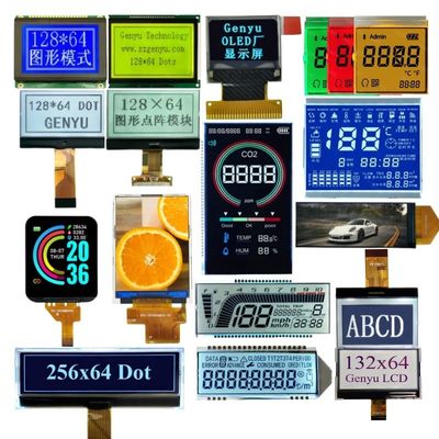 Un buon prezzo. Oem Odm Monochrome 128x64 Graphic Cog Custom HTN STN Fstn Segment black Va Segment OLED IPS Color TFT Touch LCD Display Lcd in linea